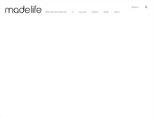 Tablet Screenshot of madelife.com